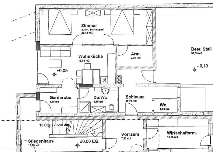 Feriehus Oberschernthann App 1 Salvenberg